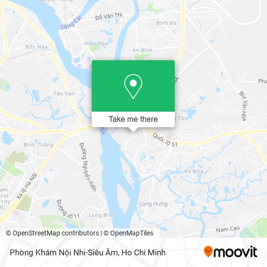 Phòng Khám Nội Nhi-Siêu Âm map