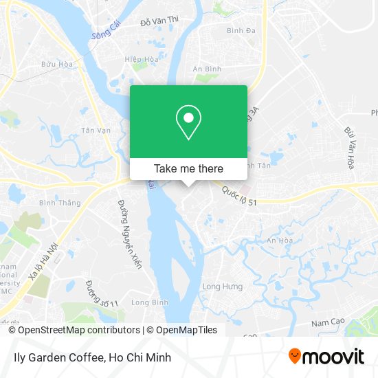 Ily Garden Coffee map