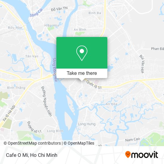 Cafe O Mi map