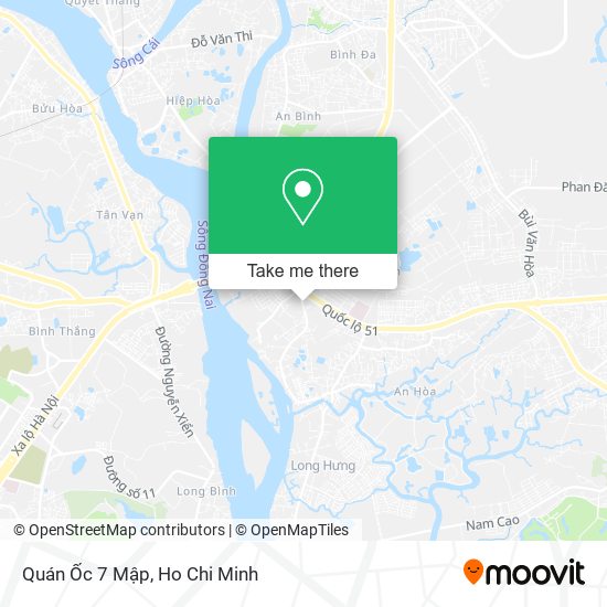 Quán Ốc 7 Mập map