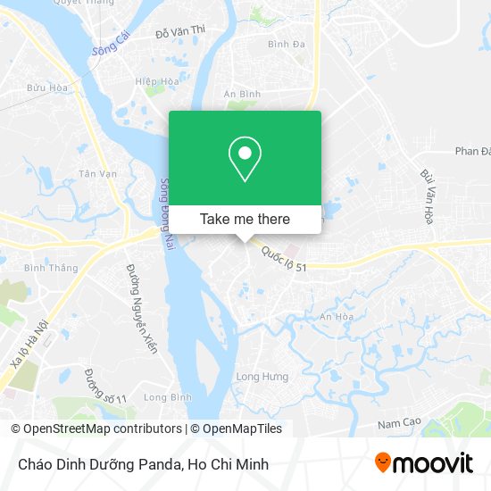 Cháo Dinh Dưỡng Panda map