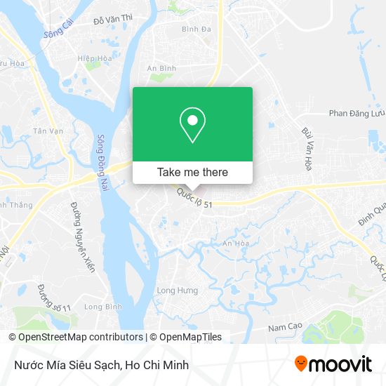 Nước Mía Siêu Sạch map