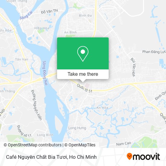 Café Nguyên Chất Bia Tươi map