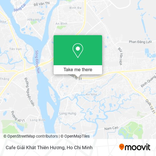 Cafe Giải Khát Thiên Hương map