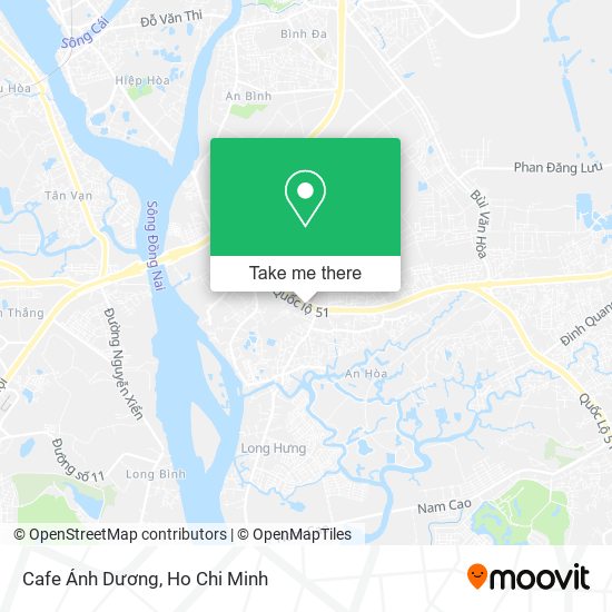 Cafe Ánh Dương map