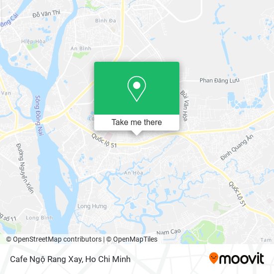Cafe Ngộ Rang Xay map