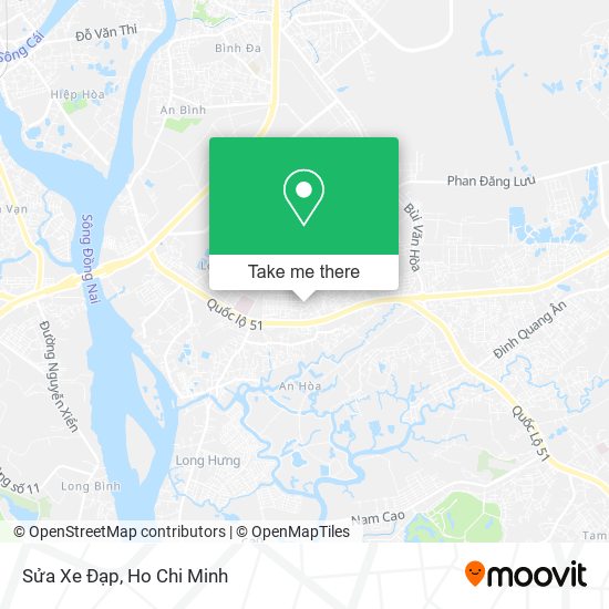 Sửa Xe Đạp map