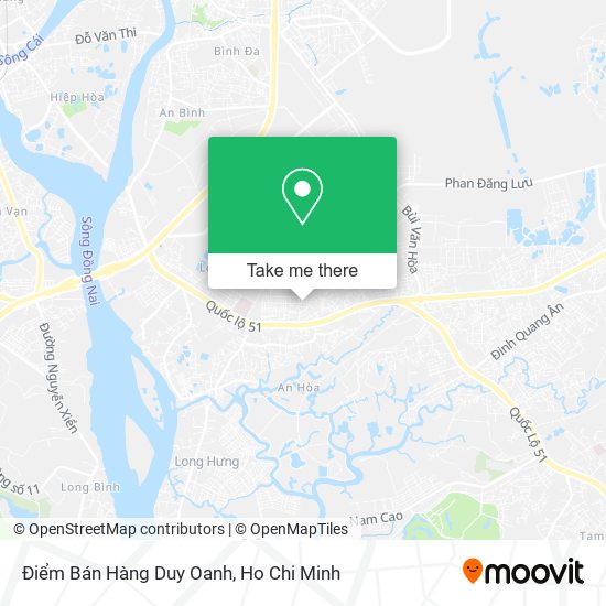 Điểm Bán Hàng Duy Oanh map