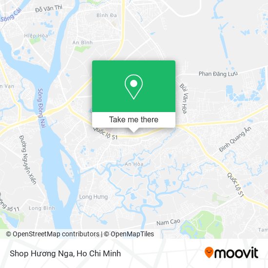 Shop Hương Nga map