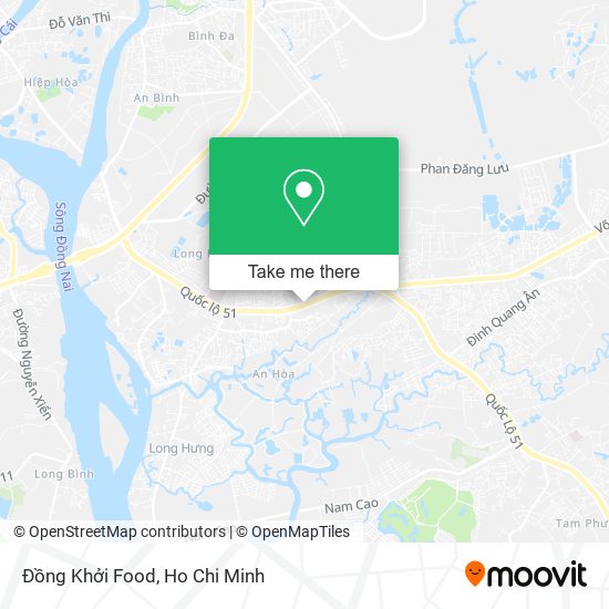 Đồng Khởi Food map