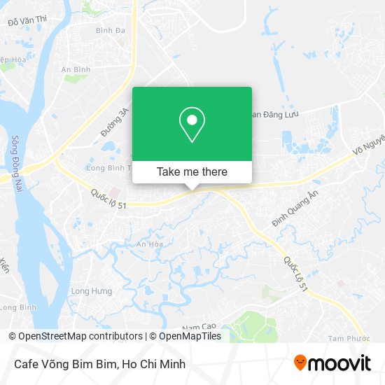 Cafe Võng Bim Bim map
