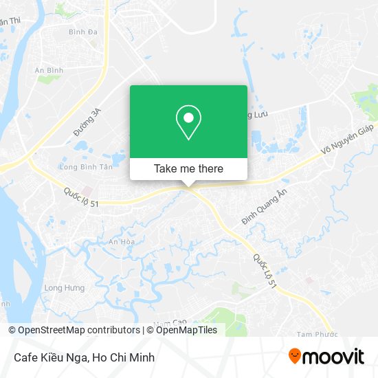 Cafe Kiều Nga map