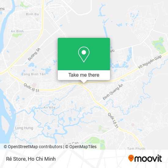 Rẻ Store map