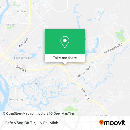 Cafe Võng Bà Tư map