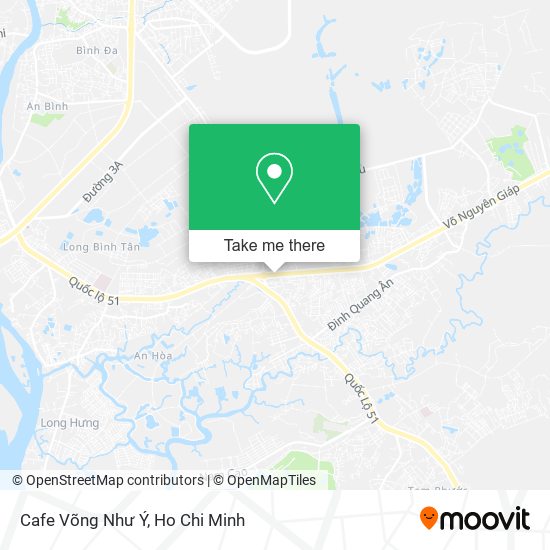 Cafe Võng Như Ý map