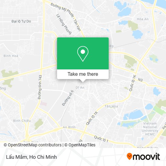 Lẩu Mắm map
