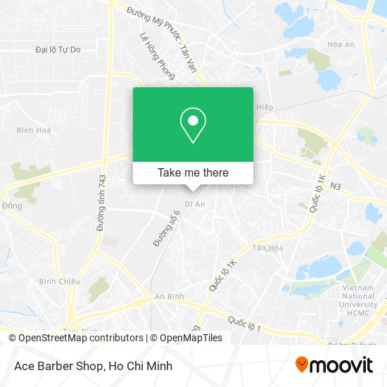 Ace Barber Shop map