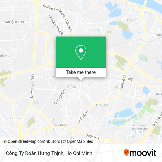 Công Ty Đoàn Hưng Thịnh map