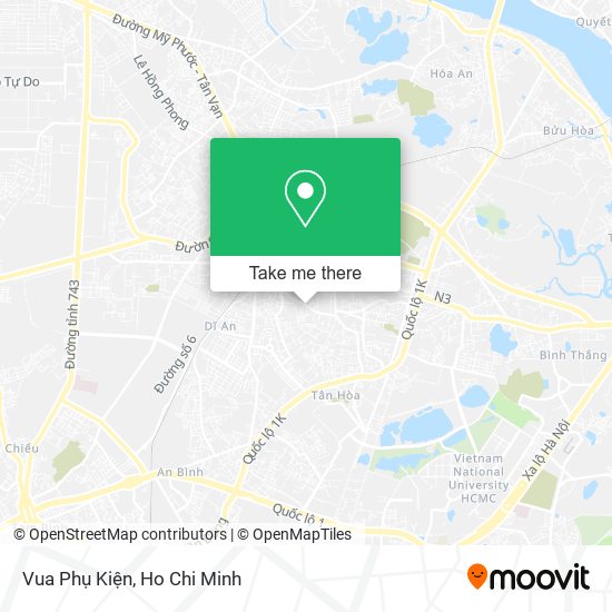 Vua Phụ Kiện map