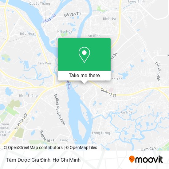 Tâm Dược Gia Đình map