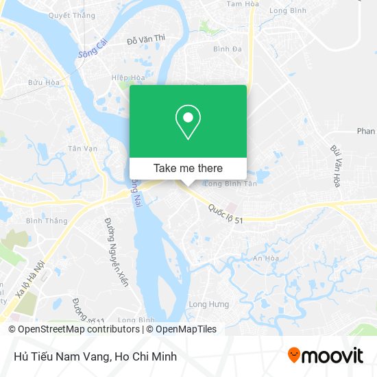 Hủ Tiếu Nam Vang map