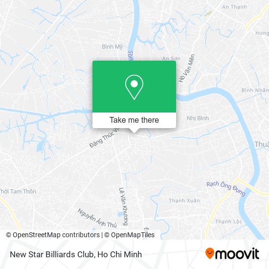 New Star Billiards Club map