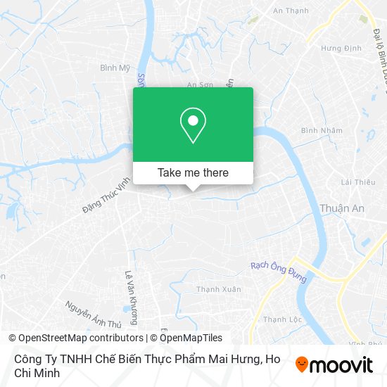 Công Ty TNHH Chế Biến Thực Phẩm Mai Hưng map