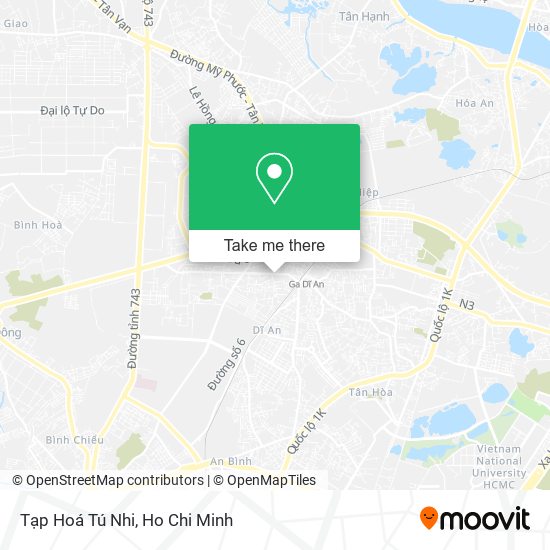 Tạp Hoá Tú Nhi map