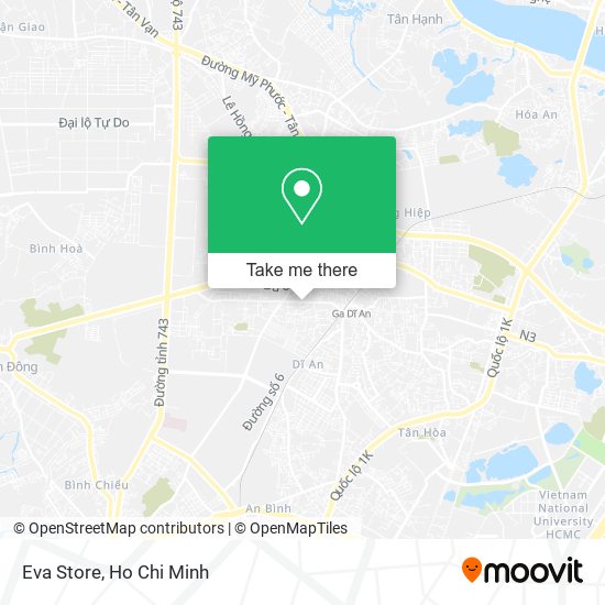 Eva Store map
