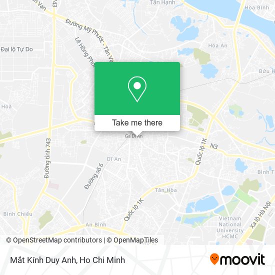 Mắt Kính Duy Anh map