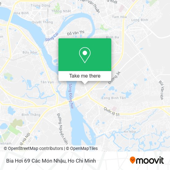 Bia Hơi 69 Các Món Nhậu map