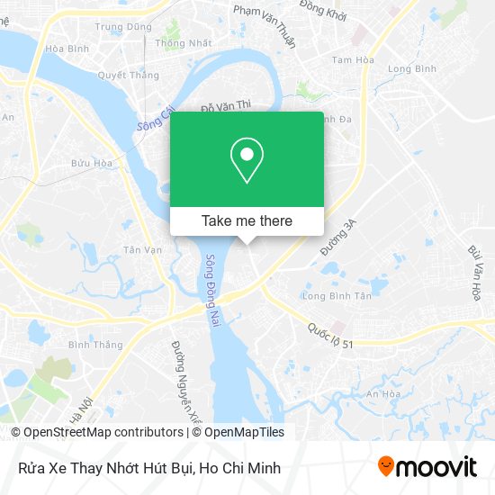 Rửa Xe Thay Nhớt Hút Bụi map