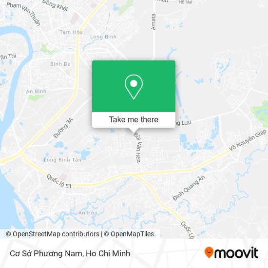 Cơ Sở Phương Nam map