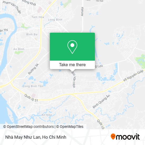 Nhà May Như Lan map