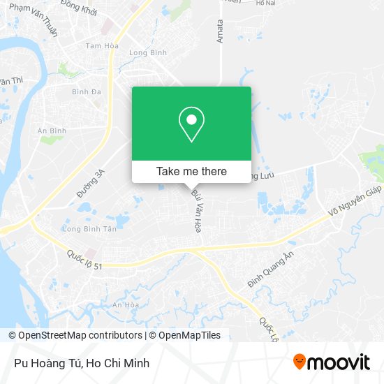 Pu Hoàng Tú map