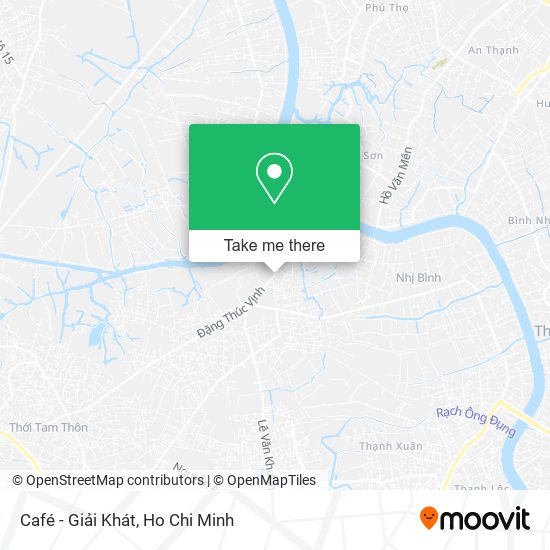 Café - Giải Khát map