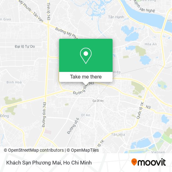 Khách Sạn Phương Mai map