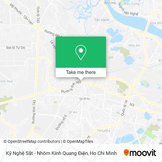 Kỹ Nghệ Sắt - Nhôm Kính Quang Điện map