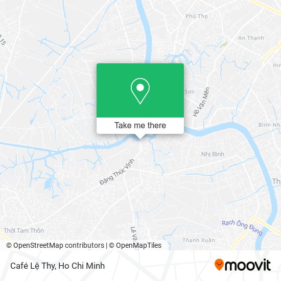 Café Lệ Thy map