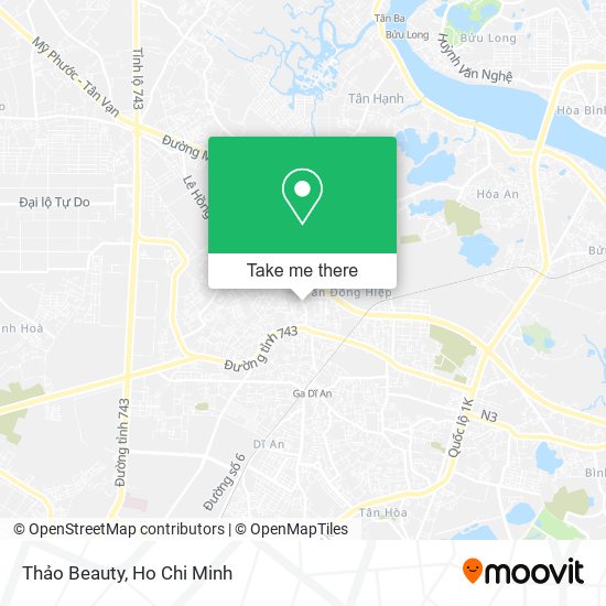 Thảo Beauty map