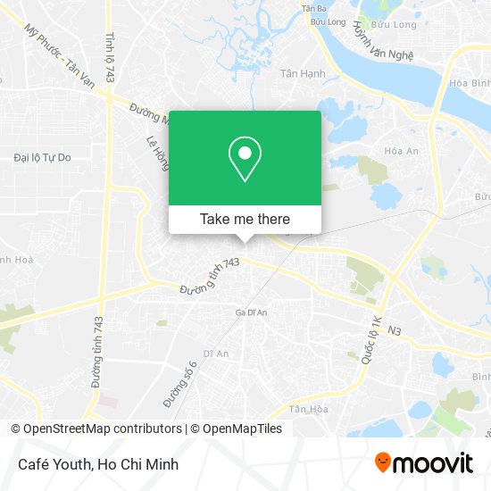 Café Youth map