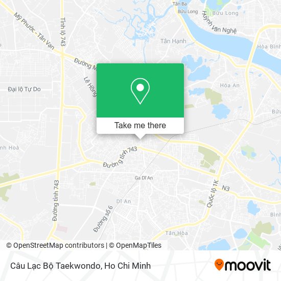 Câu Lạc Bộ Taekwondo map