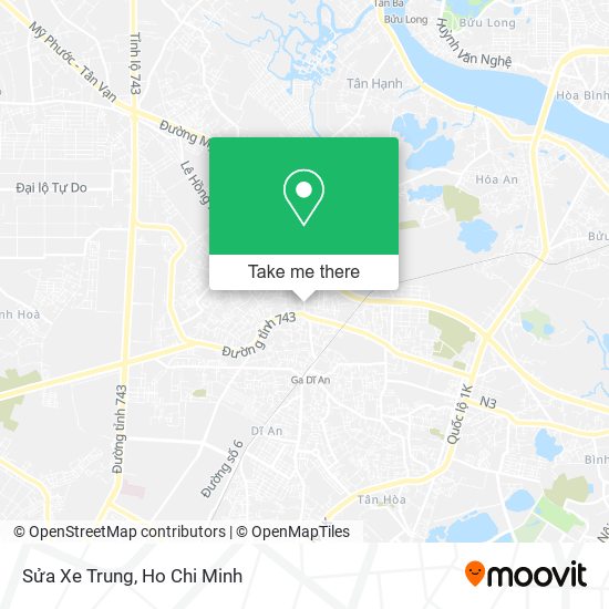 Sửa Xe Trung map