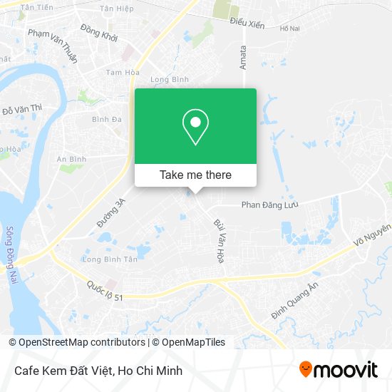 Cafe Kem Đất Việt map