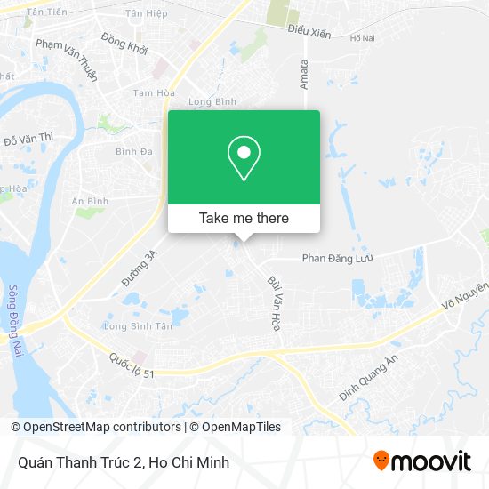Quán Thanh Trúc 2 map