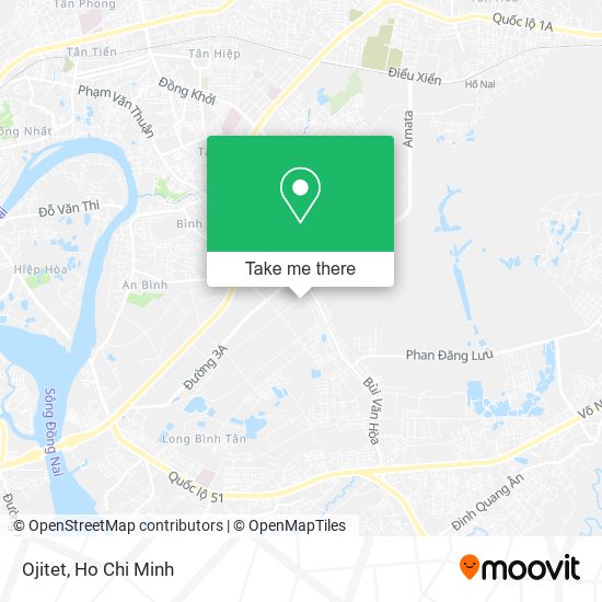 Ojitet map