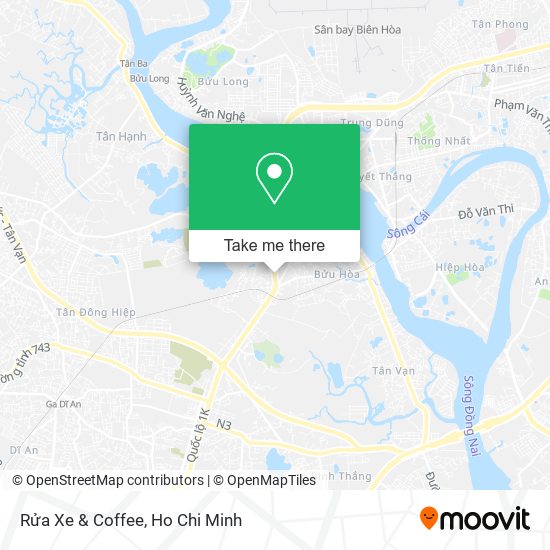 Rửa Xe & Coffee map