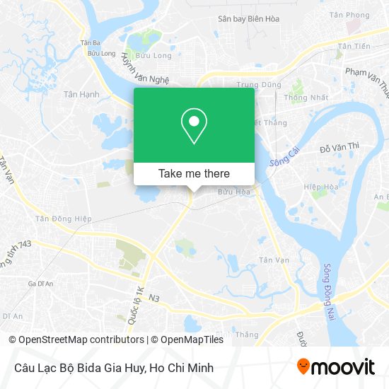 Câu Lạc Bộ Bida Gia Huy map