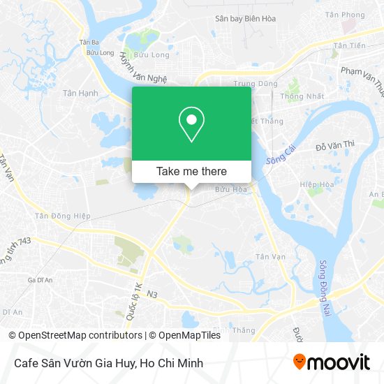 Cafe Sân Vườn Gia Huy map