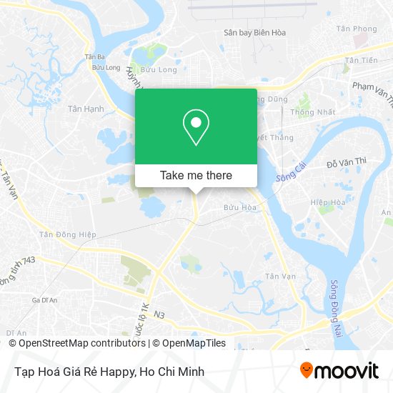 Tạp Hoá Giá Rẻ Happy map